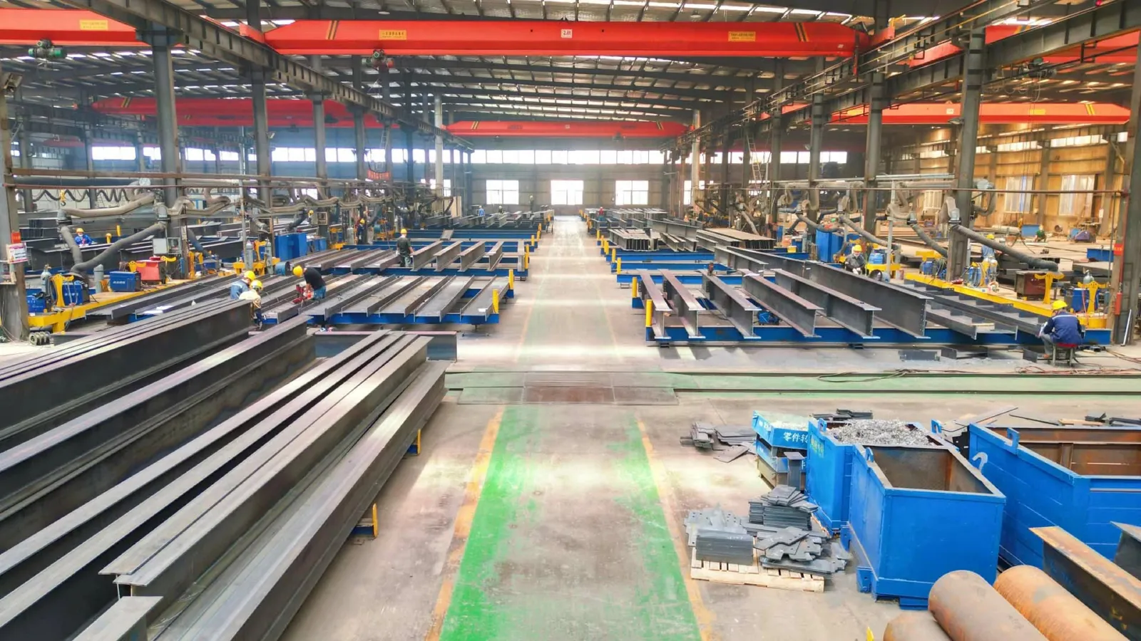 Structural steel package, process facility